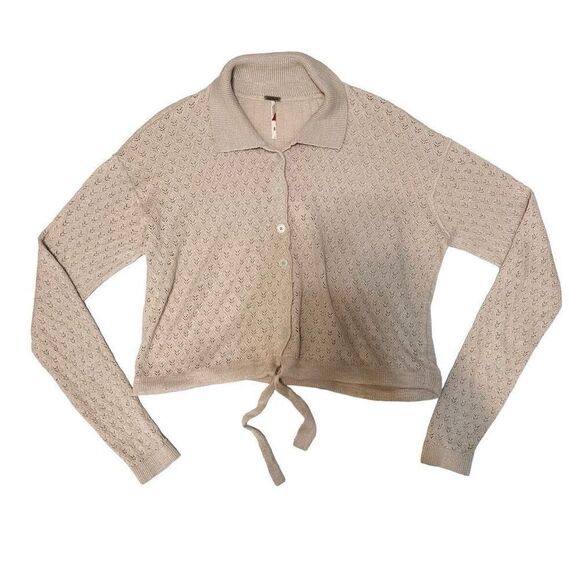 Free People | Betty Tie Knit Sweater - Picture 1 of 11